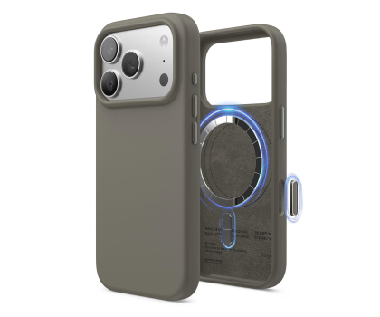Etui do telefonów Elago Magsafe Silicon Case do iPhone 17 PRO Medium Gray ES17MSSC63PRO-MGY
